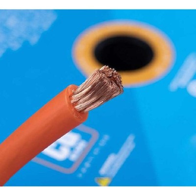 Memphis 4FO100 4 AWG Orange OFC Power Wire, 100 Ft