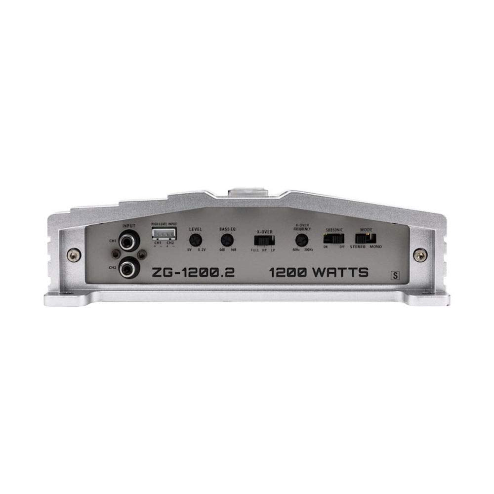 Hifonics ZG-1200.2 2-Channel Class A/B Car Amplifier