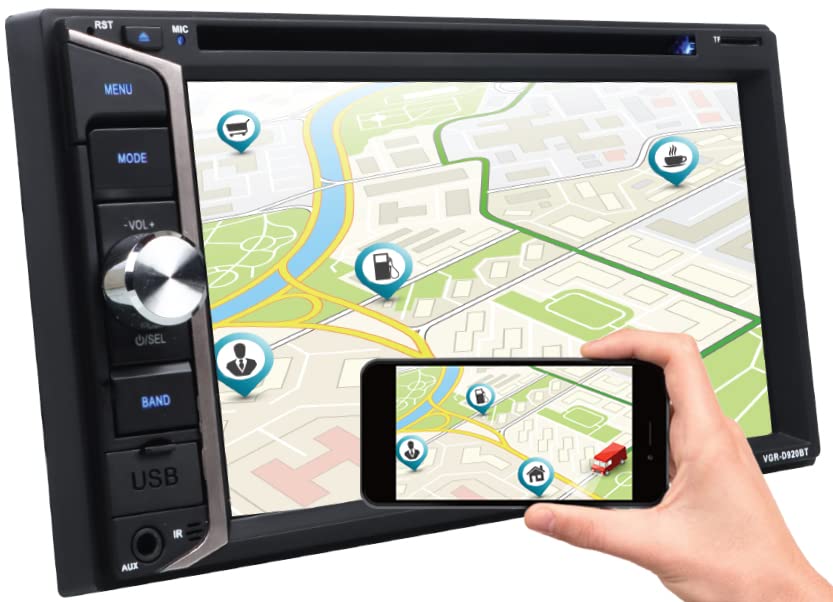 Gravity VGR-D920BT 6.2" Double DIN DVD Receiver