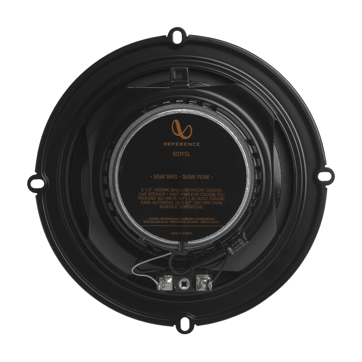 Infinity REF607FSL 6.5" Shallow-Mount Coaxial Speakers