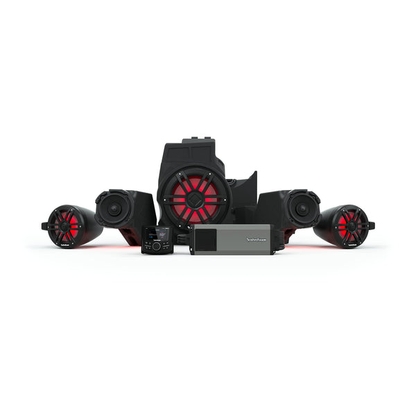 Rockford Fosgate RZR19PXP-STG4 10"/6.5" RZR Audio Kit