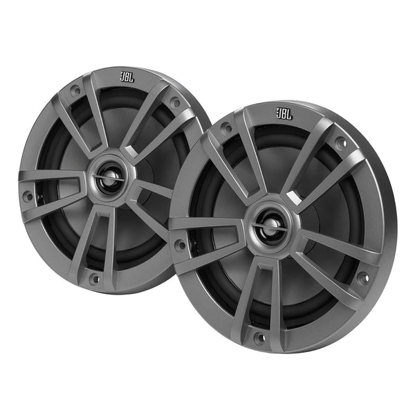 JBL JBLMARSPKST8GRYAM 8" Two-Way Marine Speakers, Gray