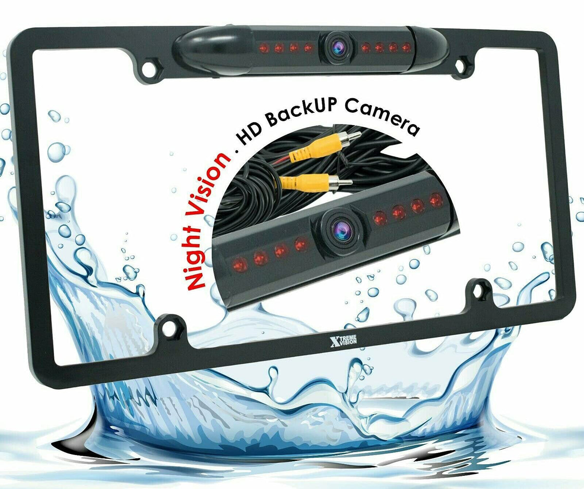 XtremeVision XV-30LCC License Plate Frame Backup Camera