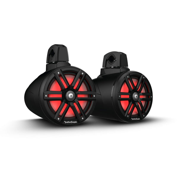 Rockford Fosgate M2WL-8B 8" Black Wake Tower Speakers