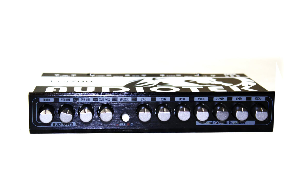 Audiotek AT-EQ500 5-Band Car Audio Graphic Equalizer
