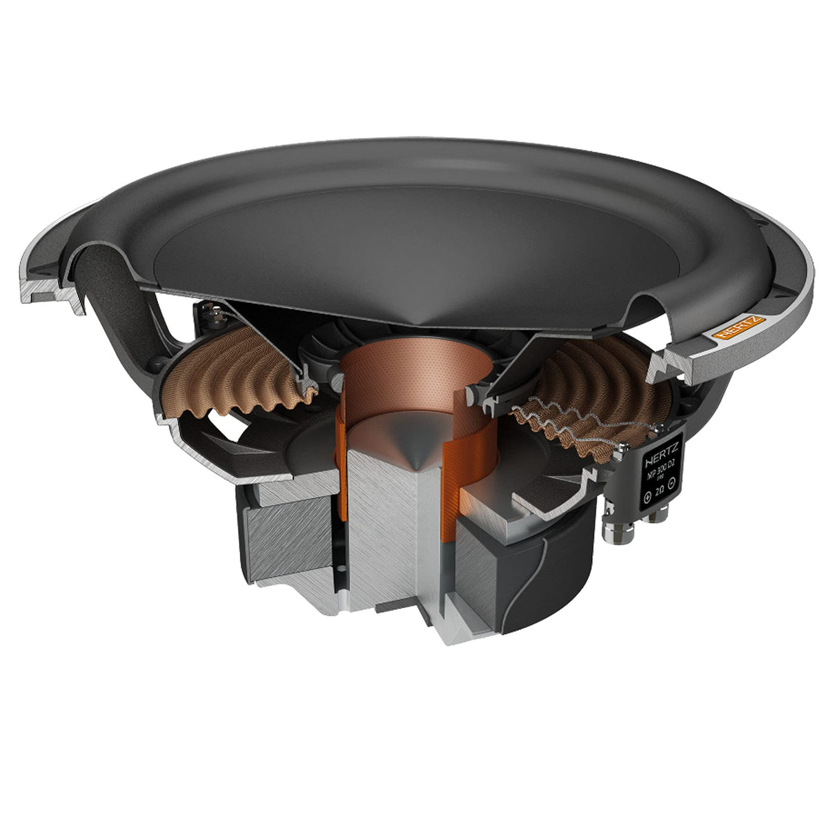 Hertz MP300D2-3 12" Dual 2-Ohm Subwoofer