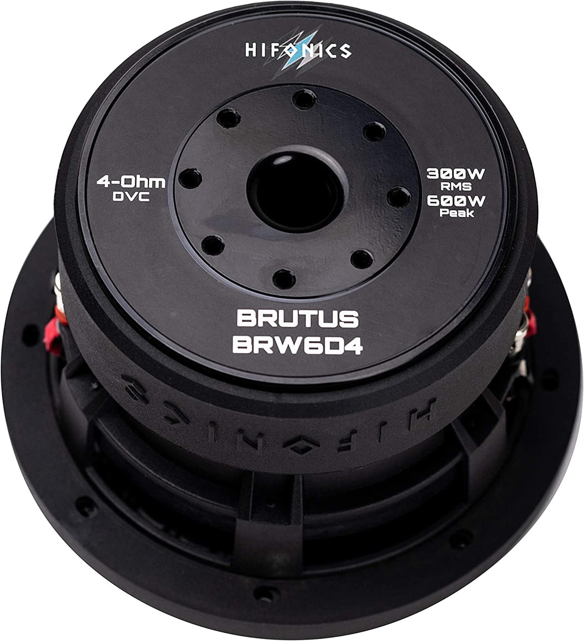 Hifonics BRW6D4 6.5" Dual 4-Ohm Car Subwoofer
