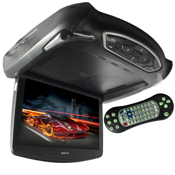 Gravity GR-10-0DVD 10" Flip-Down LCD Car Monitor