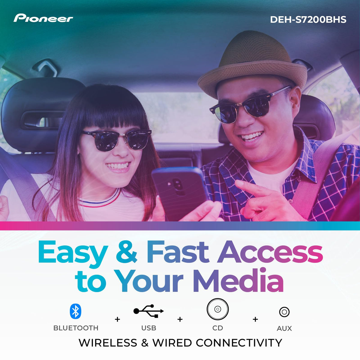 PIONEER DEH-S7200BHS