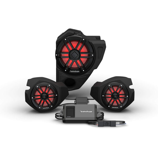 Rockford Fosgate RZR14RC-STG3 RZR 6.5" Speaker & 10" Sub Kit