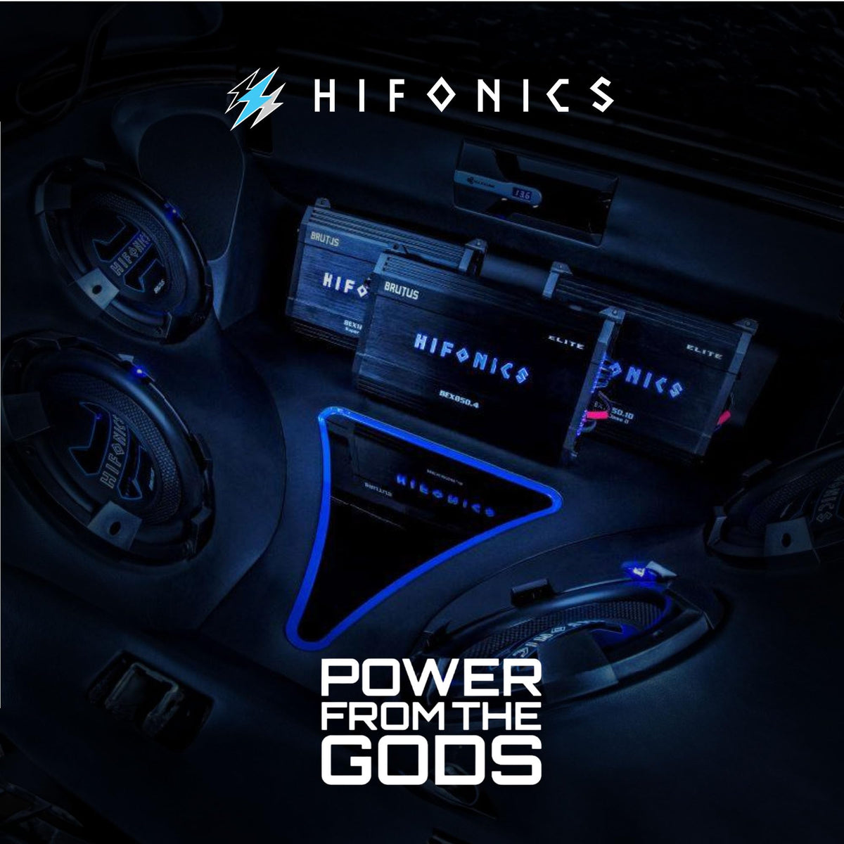 Hifonics ZS693 6 x 9-Inch 3-Way Coaxial Speakers