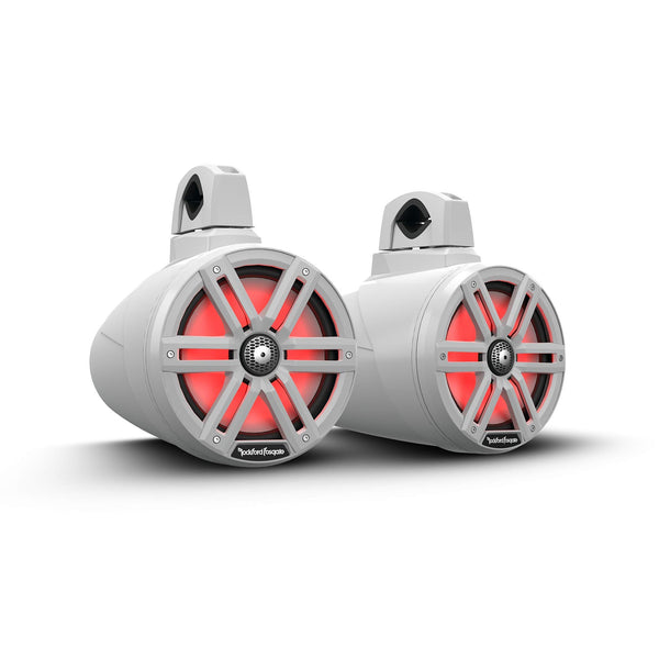 Rockford Fosgate M2WL-8 8" White Wake Tower Speakers