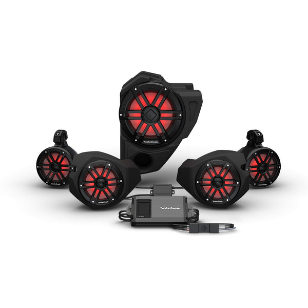 Rockford Fosgate RZR14RC-STG4 RZR Audio Kit With 10" Subwoofer
