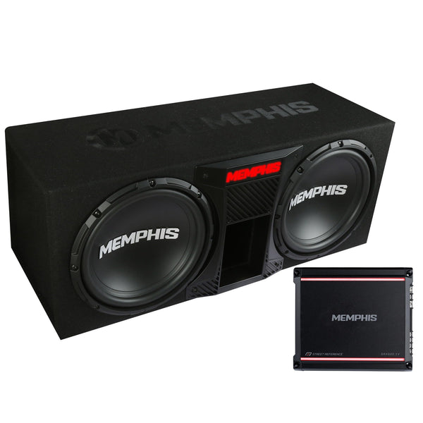 Memphis SRXE12DP Dual 12" Ported Bass Package