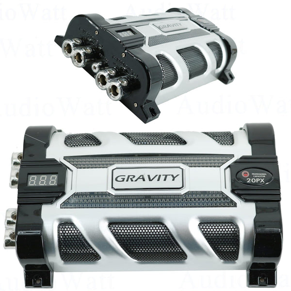 Gravity GR-20PX/GR-800BC Car Audio Power Capacitor