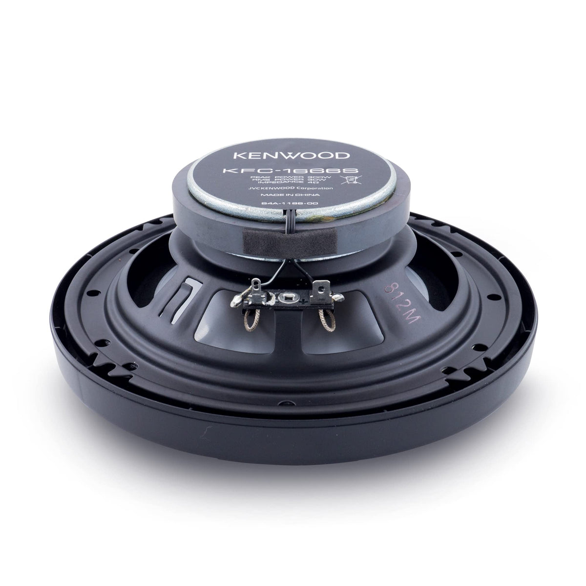 Kenwood KFC-1666S 6.5" 2-Way Coaxial Speakers