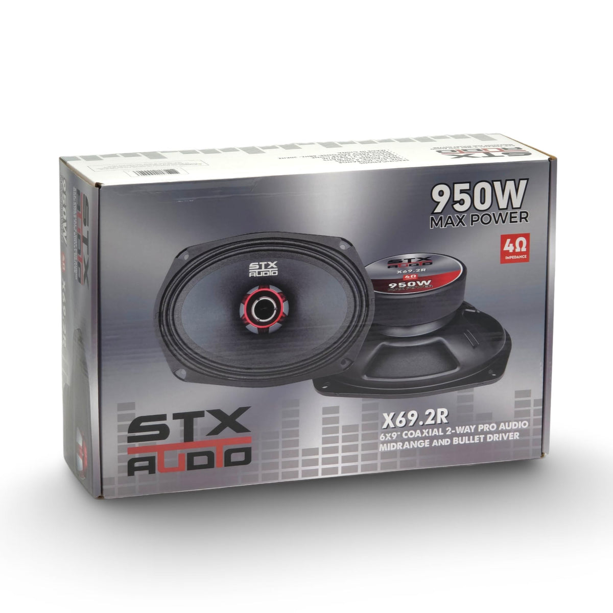 STX Audio X69.2R 6x9" Midrange Speakers