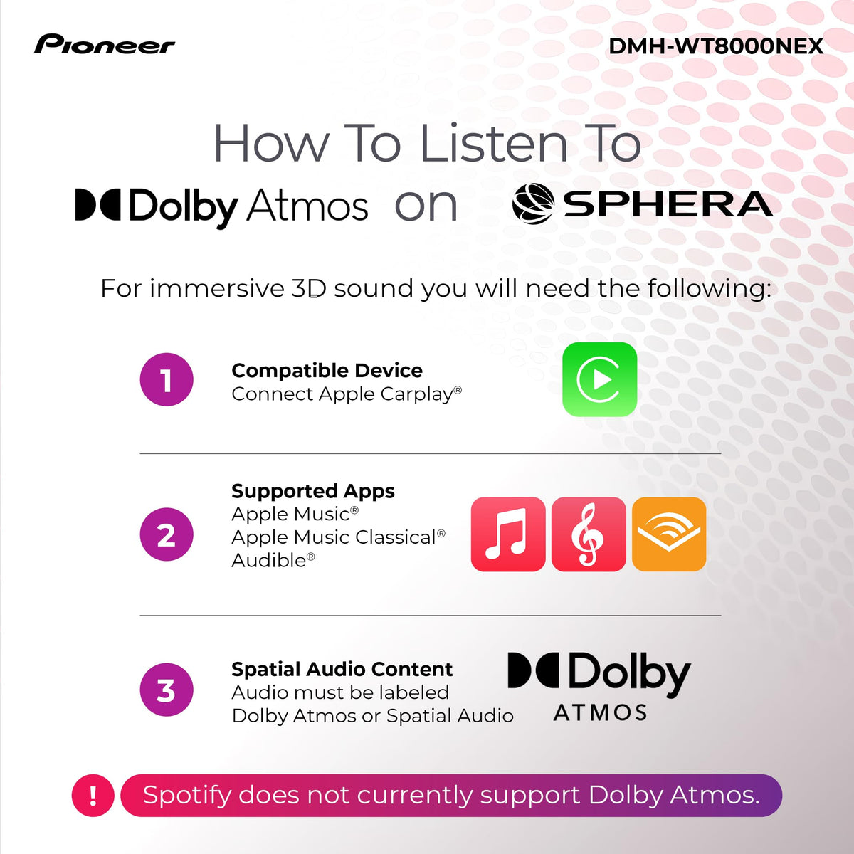 PIONEER DMH-WT8000NEX