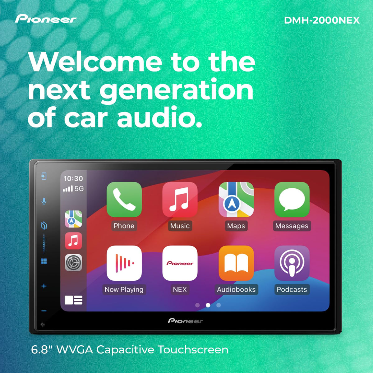Pioneer DMH-2000NEX 6.8" Double DIN Digital Media Receiver