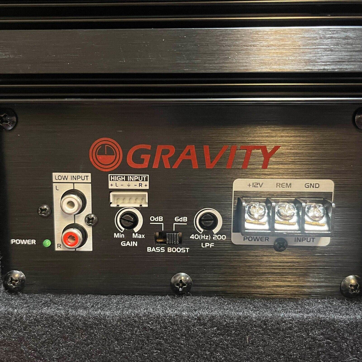 Gravity G12BD2 Dual 12" Ported Loaded Subwoofer Enclosure