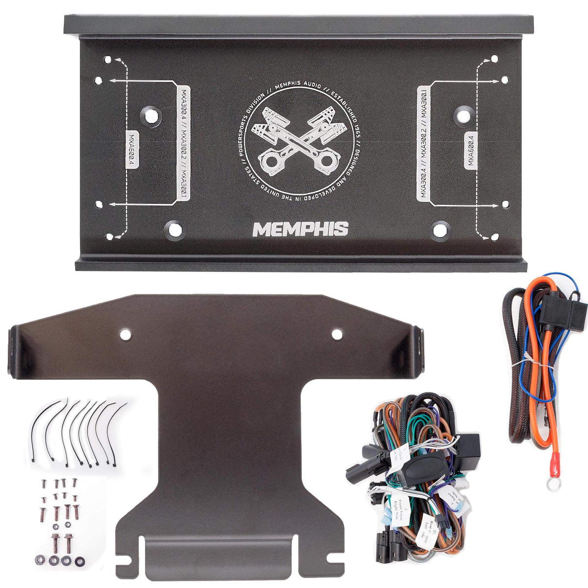 Memphis MXAHDPRO2 6.5" Harley-Davidson 2-Speaker Audio Kit