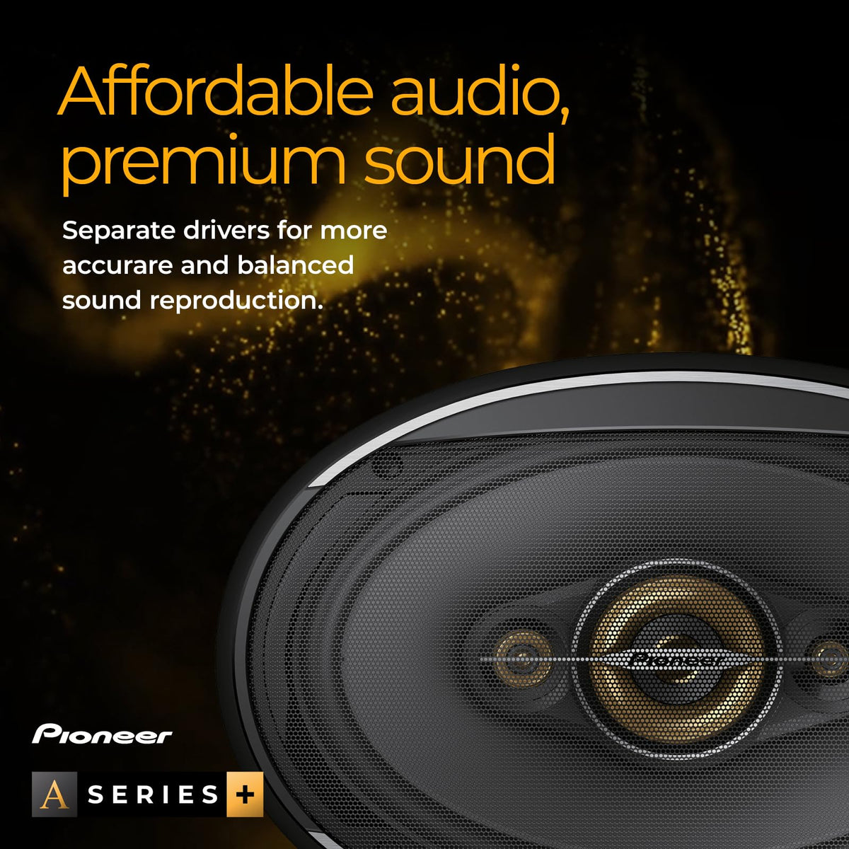 Pioneer TS-A6991FH 6x9" 5-Way Coaxial Speakers