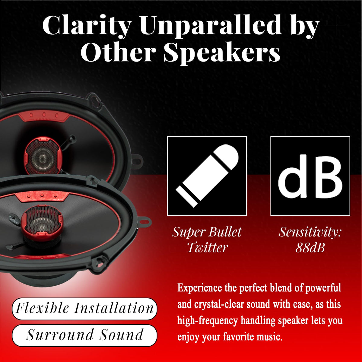 MB Quart XK2-168 5x7/6x8-Inch Coaxial Speakers