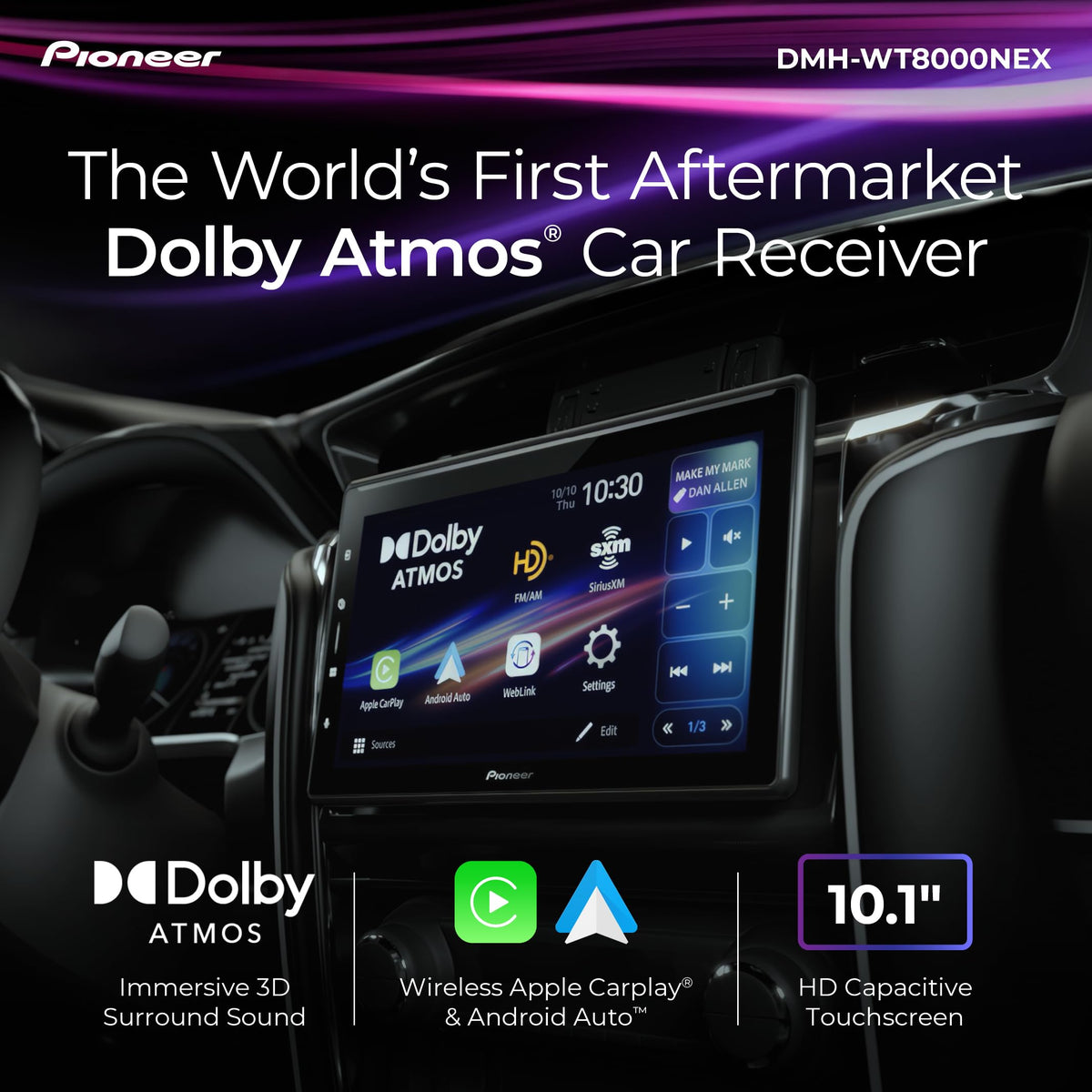 PIONEER DMH-WT8000NEX