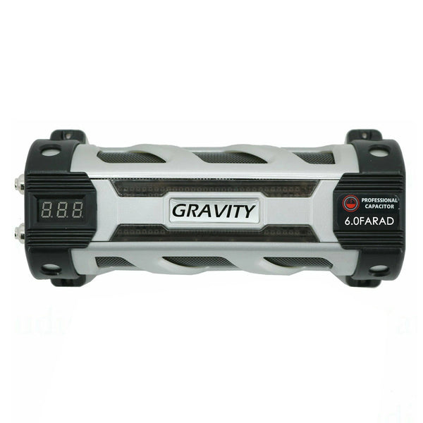 Gravity GR-6-0 6 Farad Car Audio Stiffening Capacitor