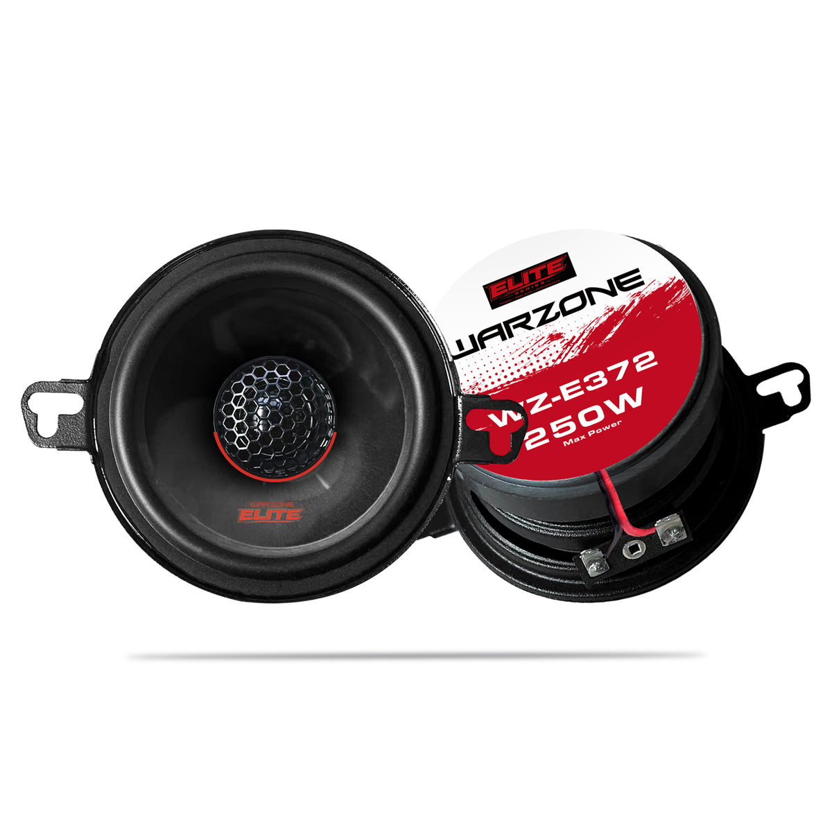 Warzone WZ-E372 3.5" Coaxial Car Speakers