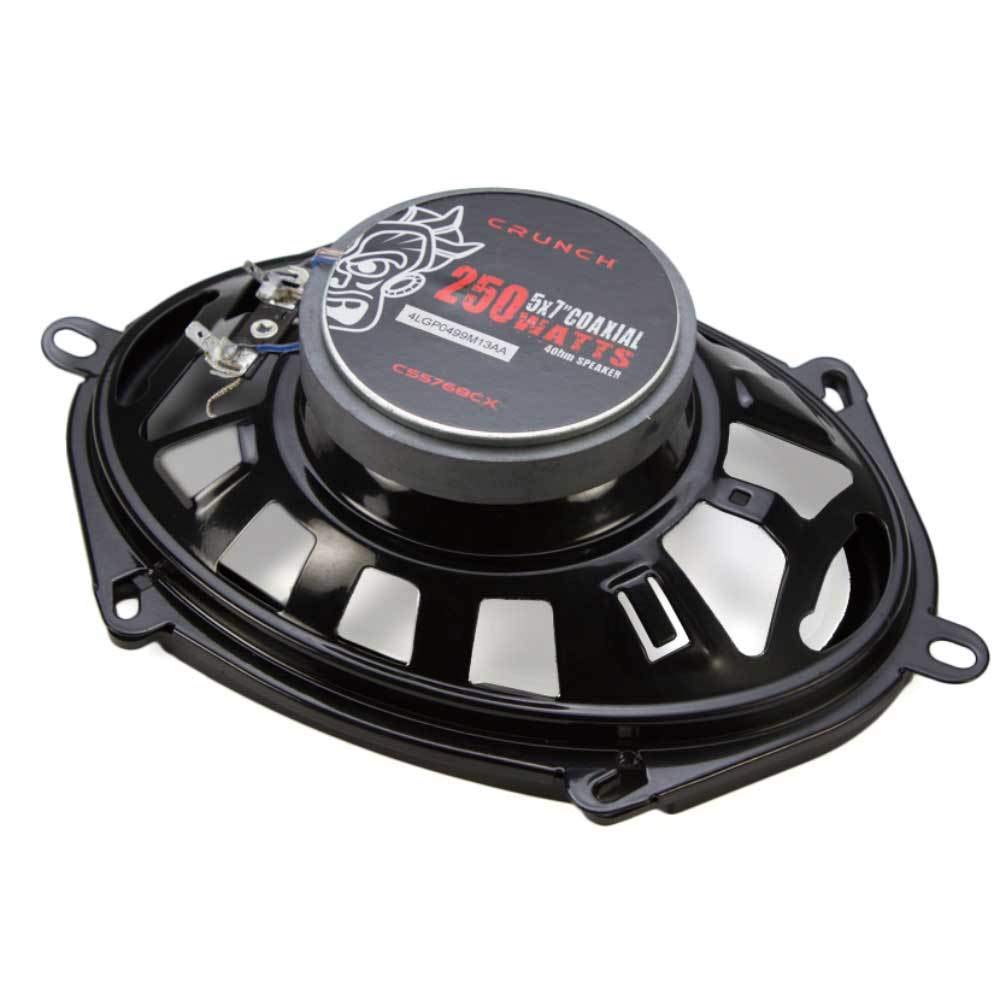 Crunch CS5768CX 5x7"/6x8" 2-Way Coaxial Speakers