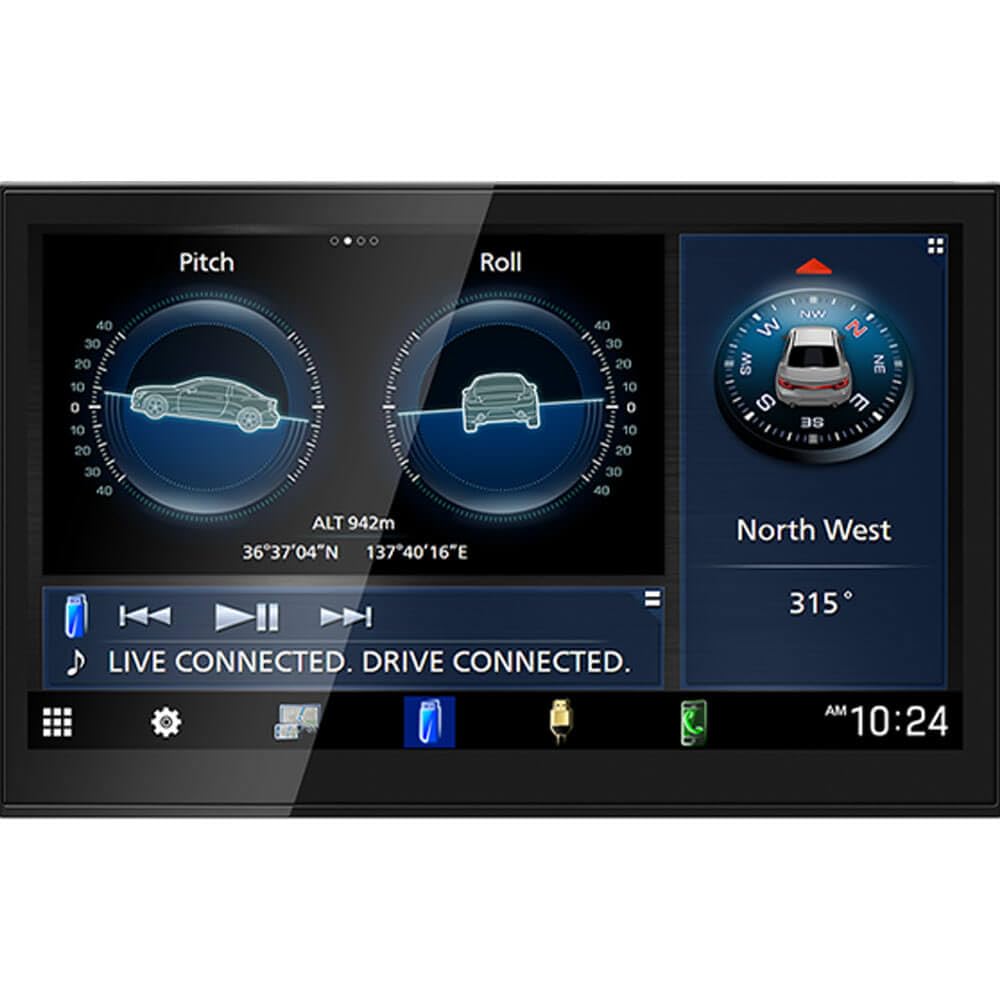 Kenwood DAX8000S 8" Single-DIN Digital Media Receiver
