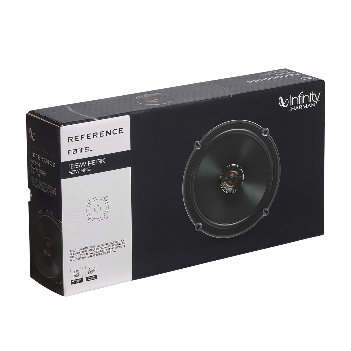Infinity REF607FSL 6.5" Shallow-Mount Coaxial Speakers