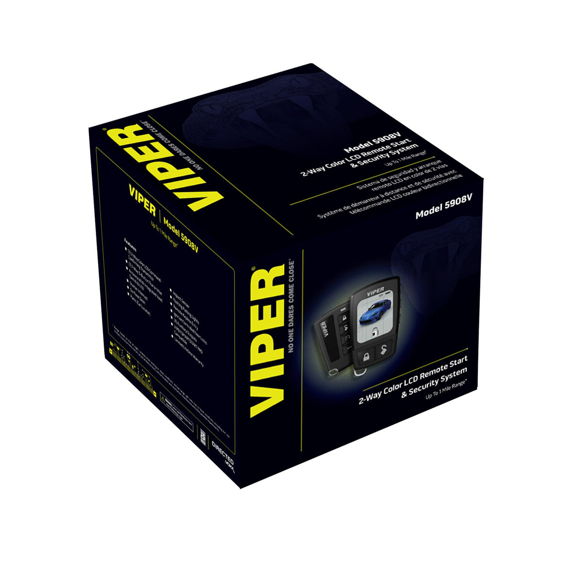 Viper 5908V 2-Way LCD Remote Start & Security System