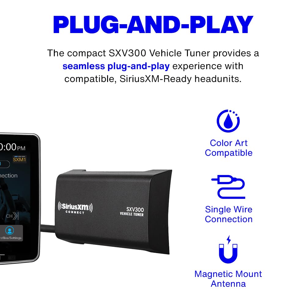 Pioneer SXV300V1 SiriusXM Satellite Radio Vehicle Tuner