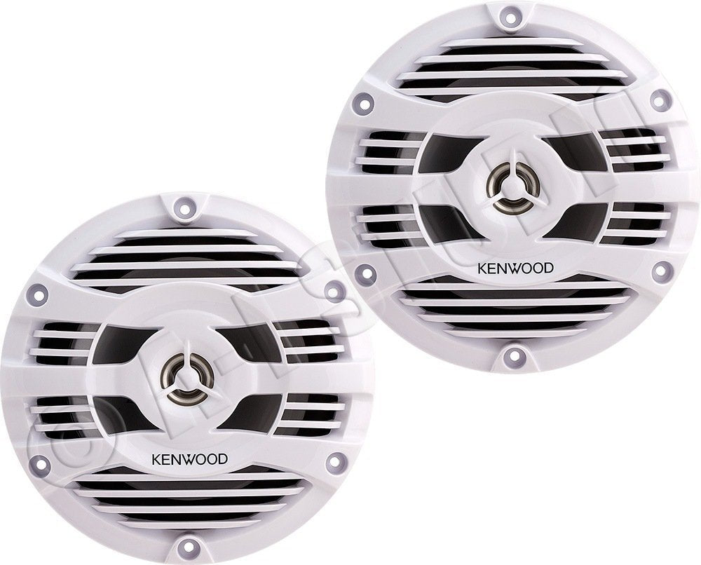 Kenwood KFC-1653MRW 6.5" 2-Way Marine Speakers