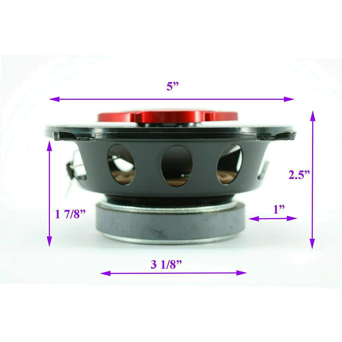SoundXtreme ST-503 5.25" 3-Way Coaxial Speakers