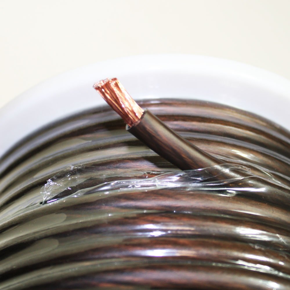 Audiotek AT-HW4GA/95BK 4 Gauge 95-Ft Black Hot Wire
