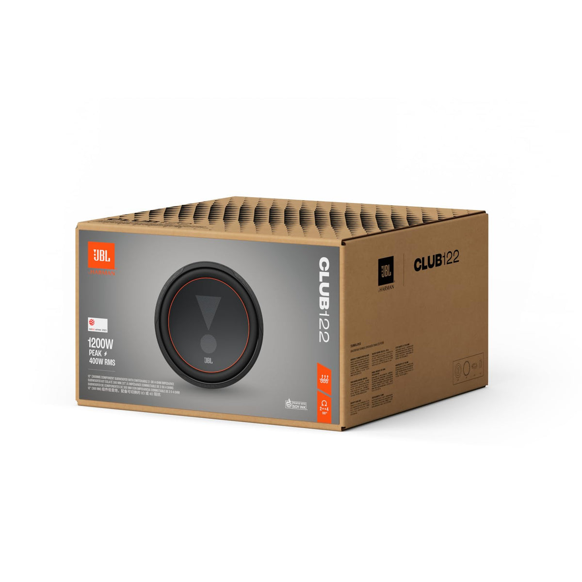 JBL Club 122 12" Car Audio Subwoofer