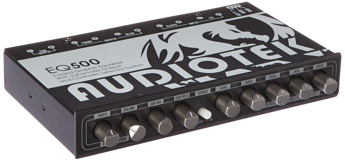 Audiotek AT-EQ700 5-Band Car Audio Equalizer