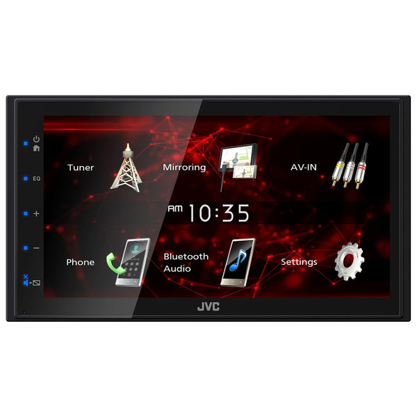 JVC KW-M180BT Double DIN 6.75" Digital Media Receiver