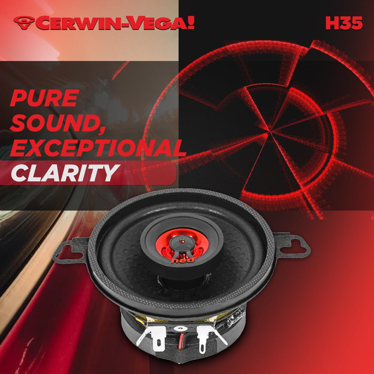 Cerwin-Vega H35 3.5" 2-Way Coaxial Speakers