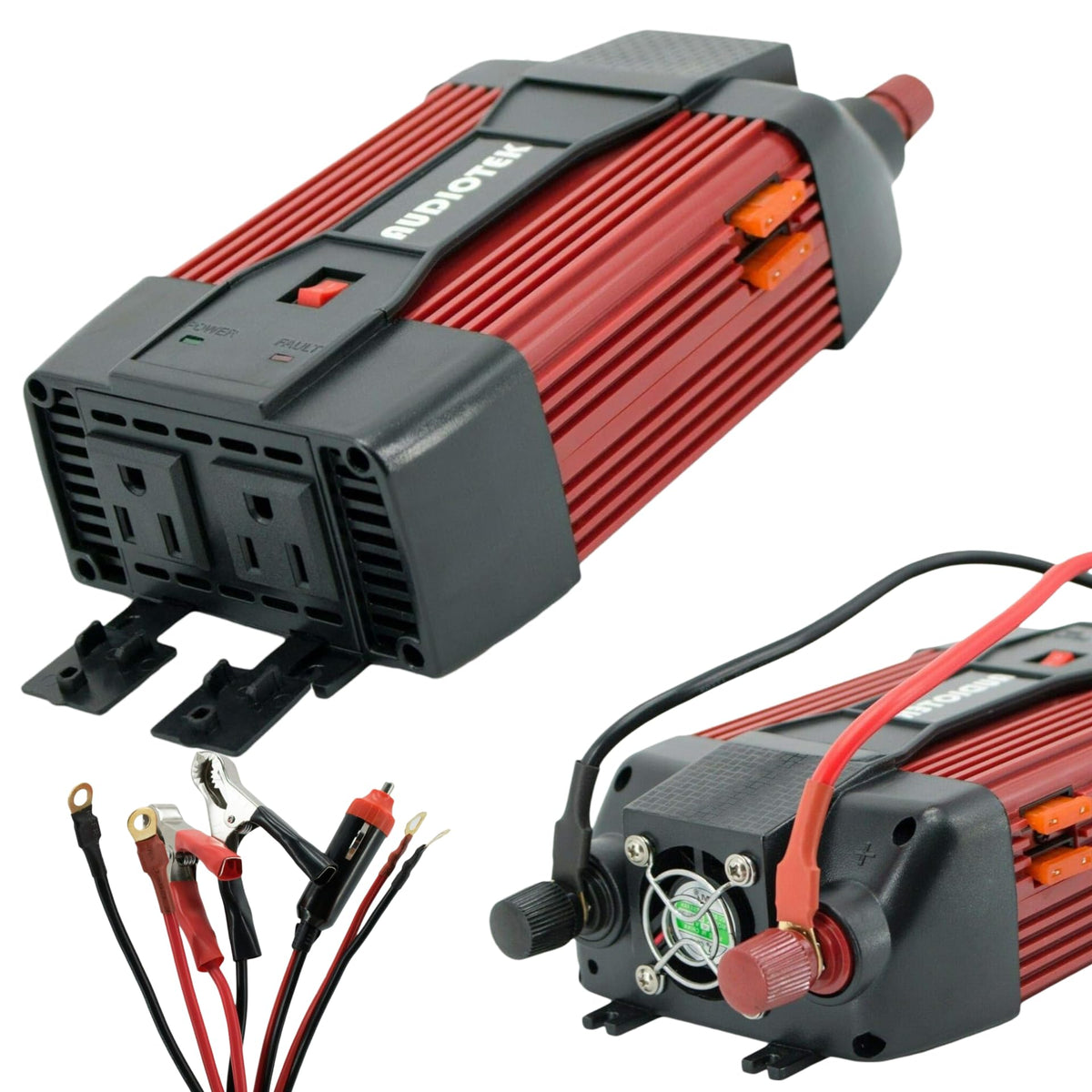 AUDIOTEK PI900 12V 420W Power Inverter