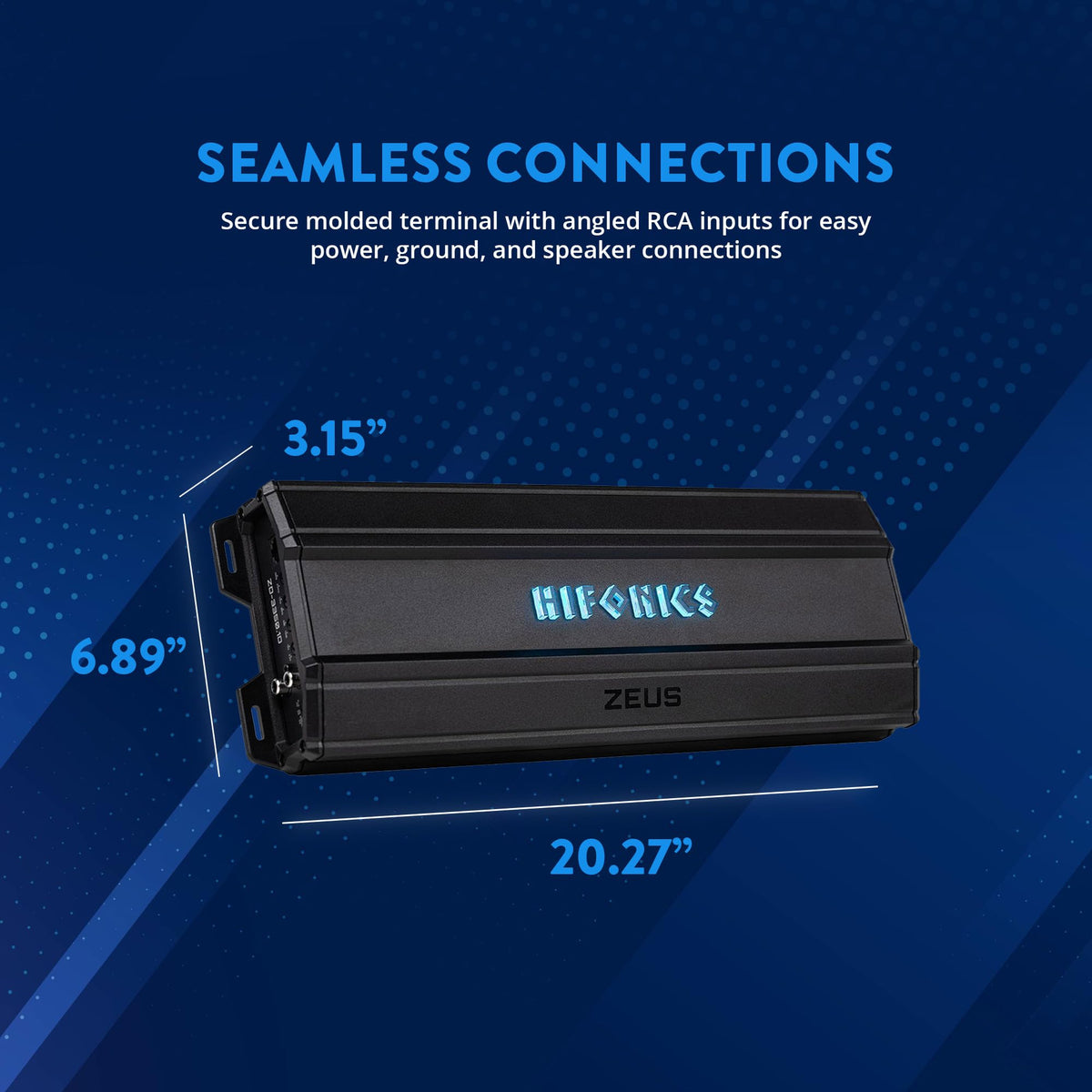 Hifonics ZD-3350.1D Zeus Delta Mono Amplifier