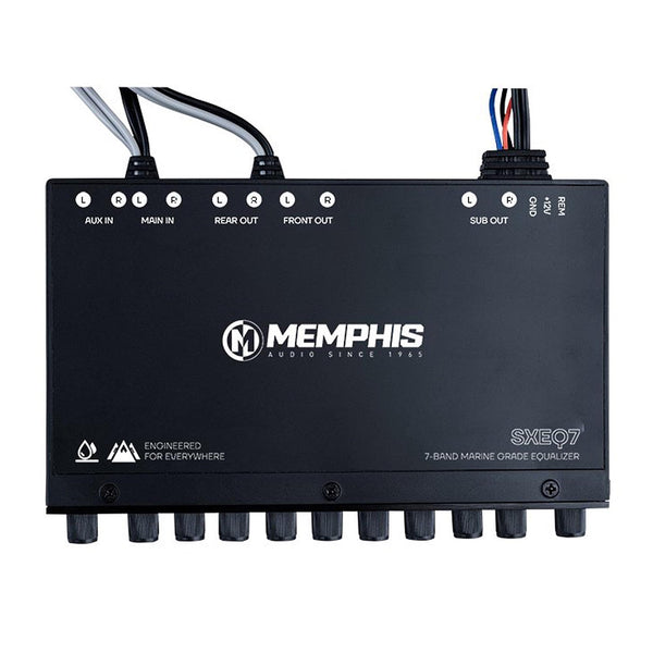 Memphis EQL7 7-Band Half-DIN Graphic Equalizer