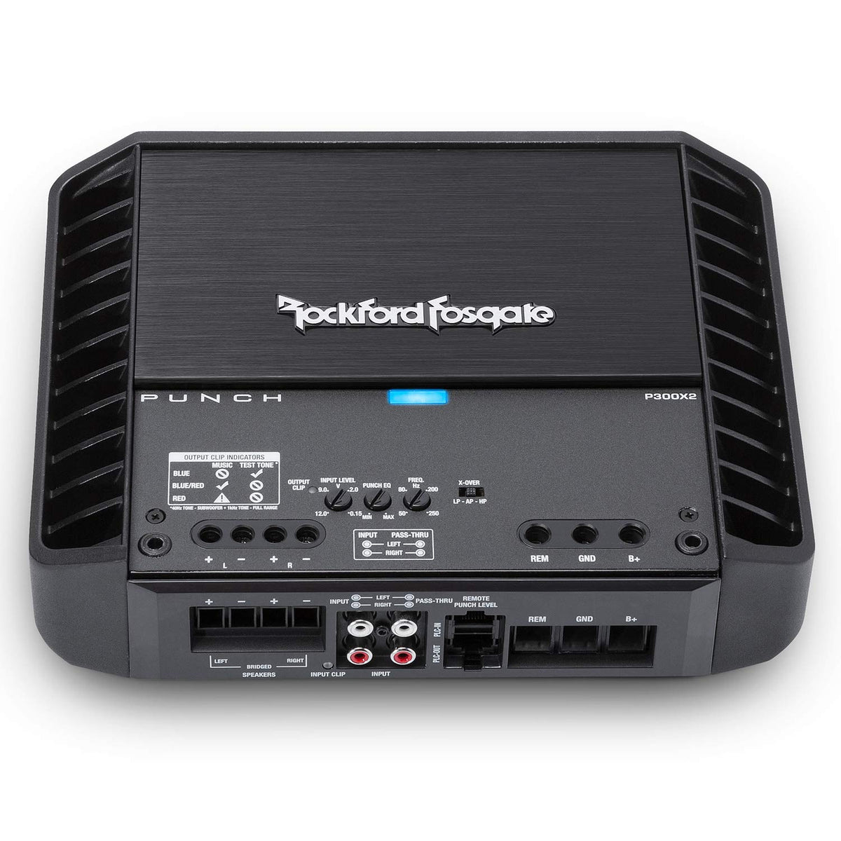 Rockford Fosgate P300X2 2-Channel Car Amplifier