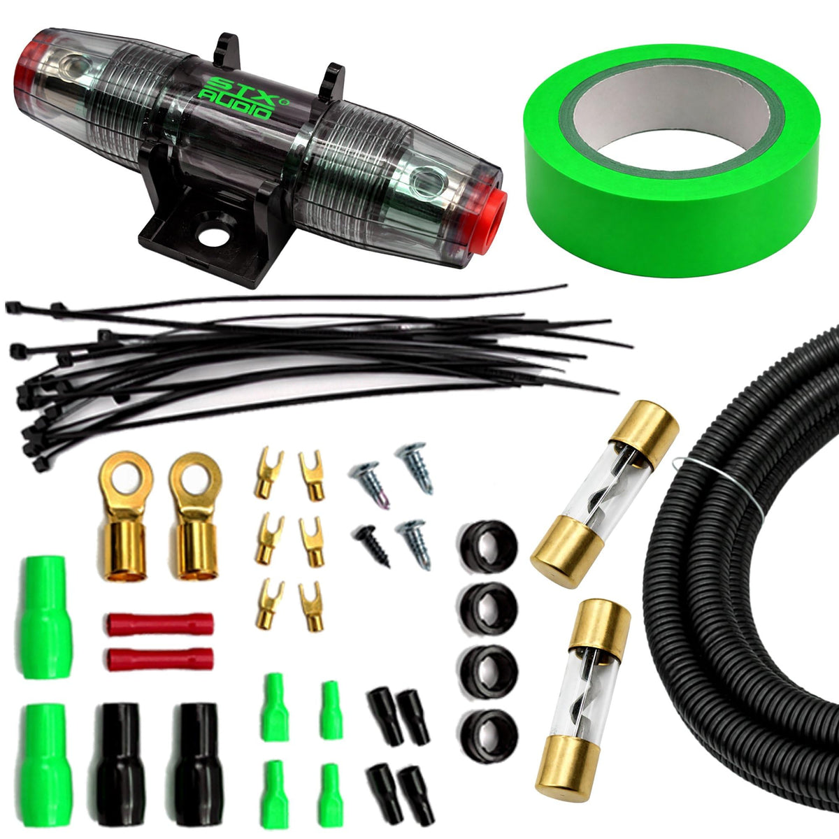 AUDIO360 AD4C 4 Gauge Amplifier Wiring Kit