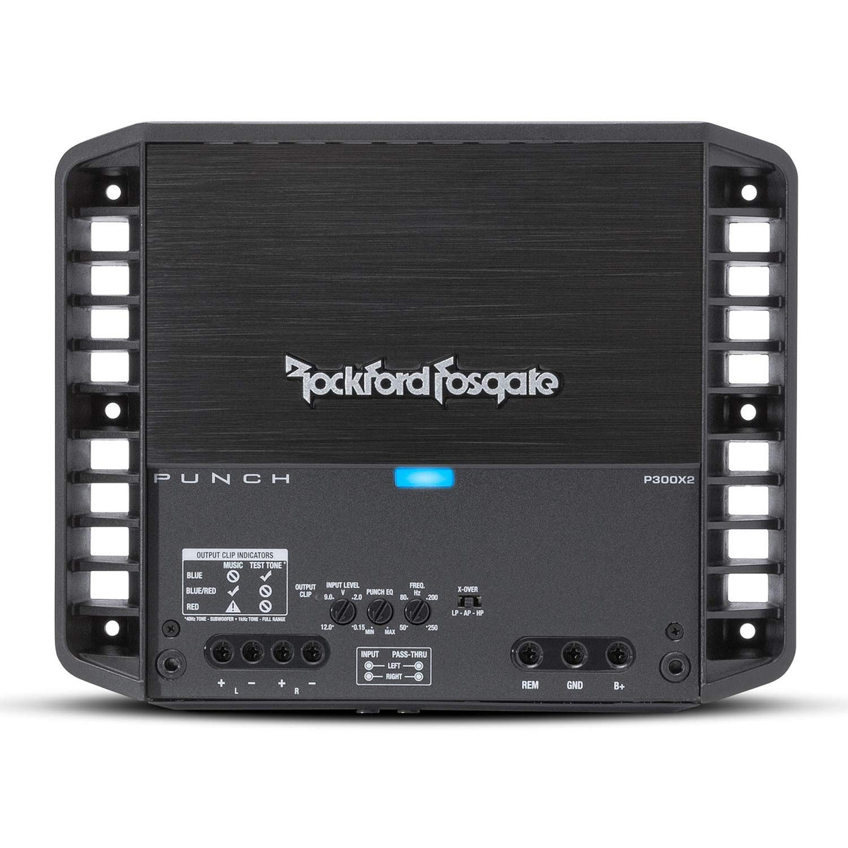Rockford Fosgate P300X2 2-Channel Car Amplifier