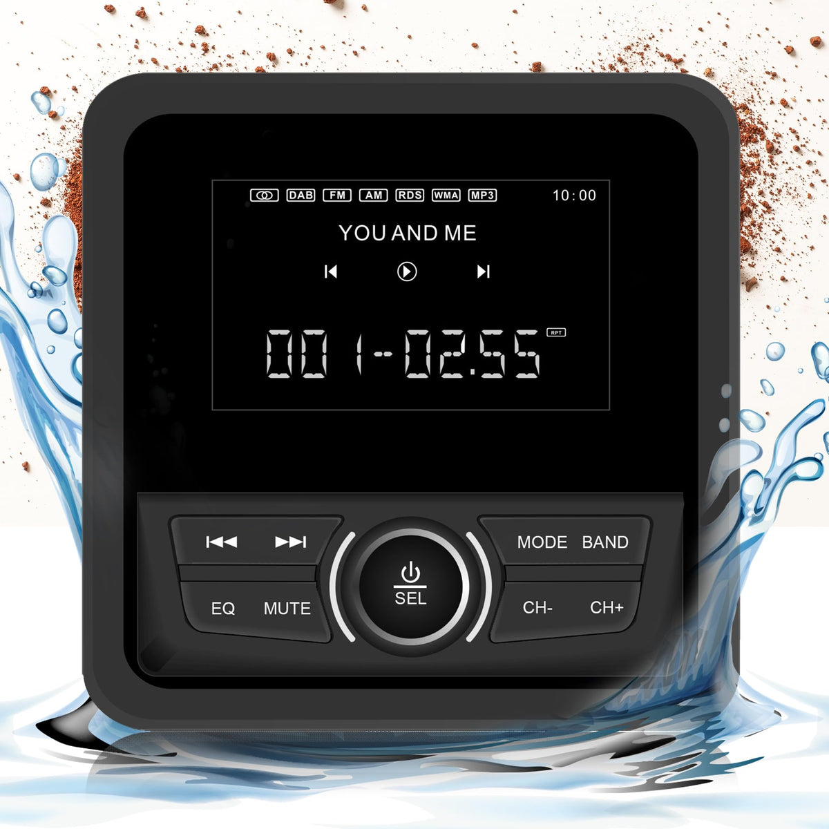 Gravity MGR3 Weatherproof Marine Stereo Receiver