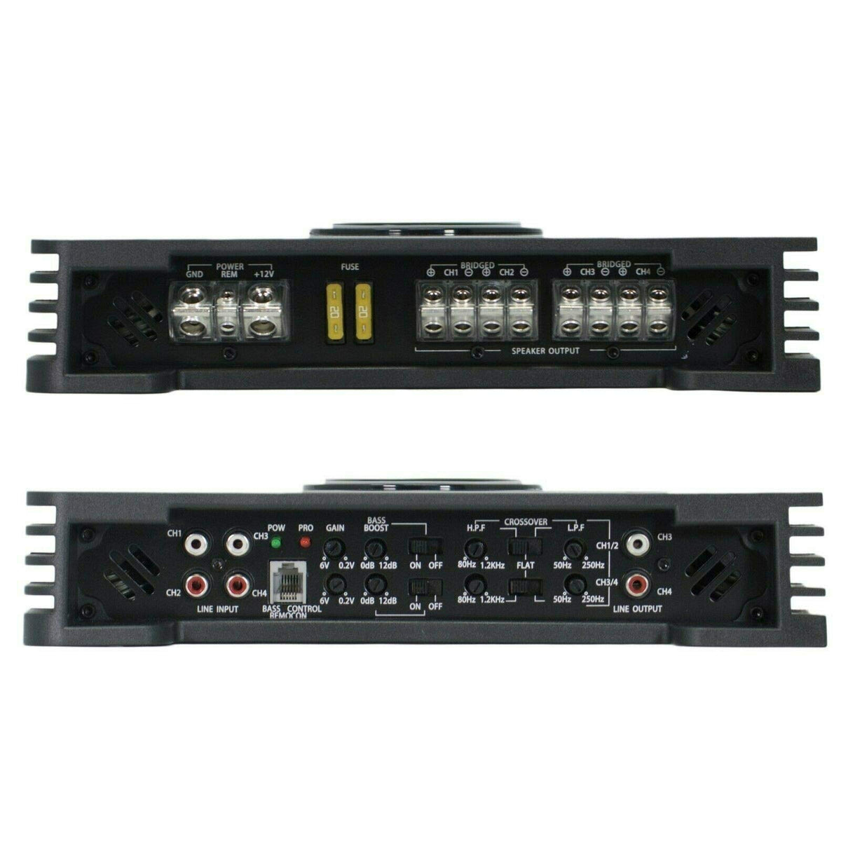 Gravity GR300.4 4-Channel Class AB Car Amplifier